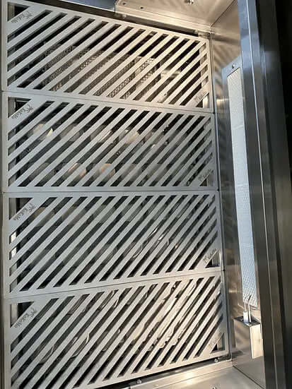 Kokomo Laser Cut Grate 32In Professional Built in Gas Grill 4 Burner/Back Burner, Lifetime warranty