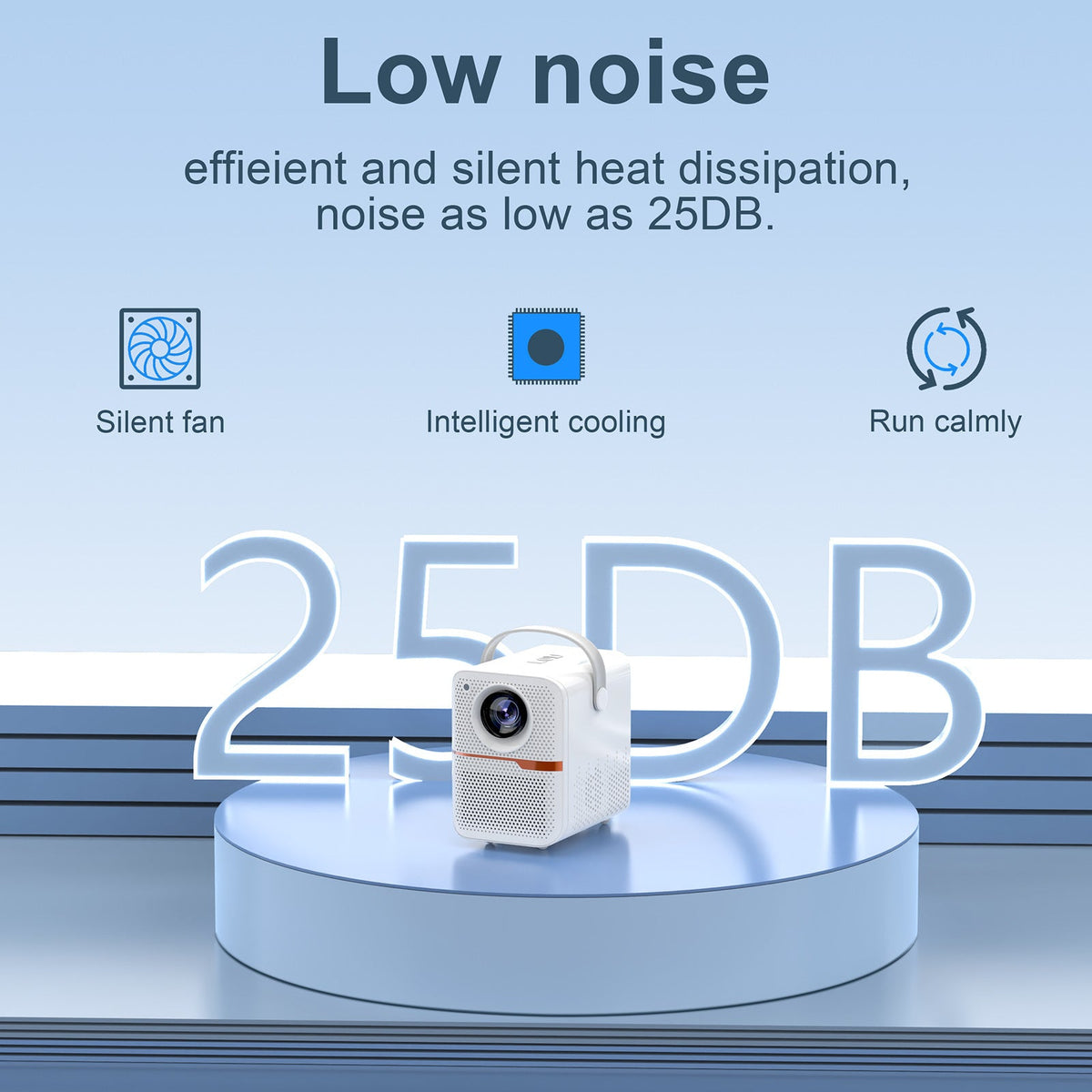 Household Mini Portable LCD Projector P10 Android Projector Outdoor Use