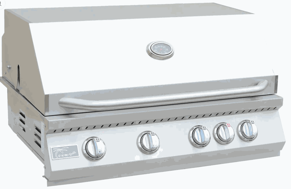 Kokomo 32” Built in Gas Grill (4 Burner/Back Burner)