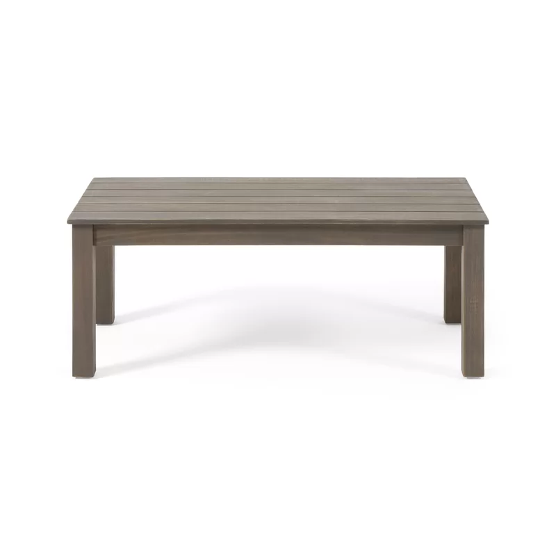 Temecula Outdoor Acacia Wood 4-Seater Chat Set