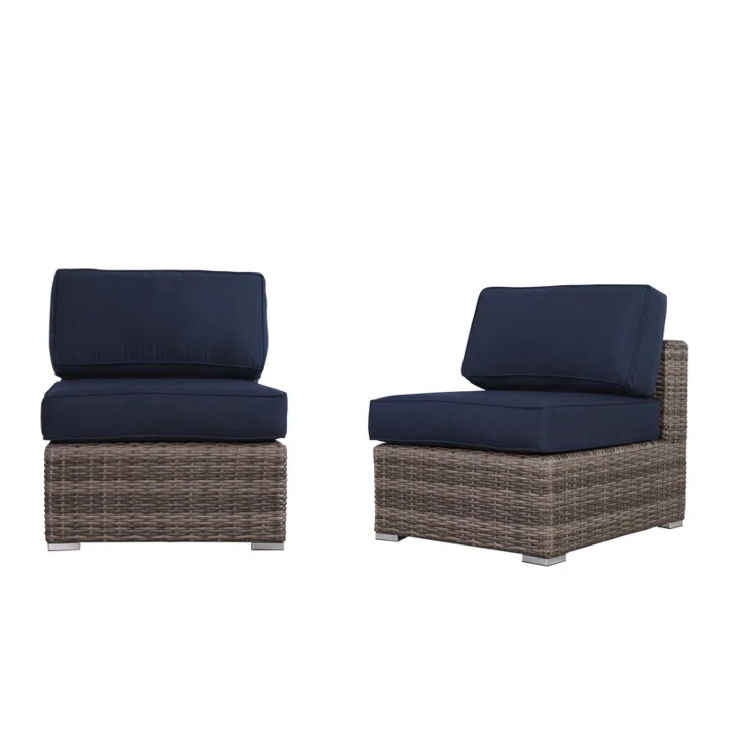 All-Weather Wicker 6-Person Outdoor Sofa Set
