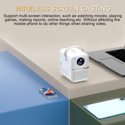 Household Mini Portable LCD Projector P10 Android Projector Outdoor Use