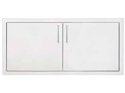 TrueFlame 36-Inch 2-Drawer Dry Storage Pantry & Enclosed Cabinet Combo